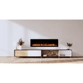 Amantii 60 Inch Evolution WiFi Enabled Wall Mounted Electric Fireplace Attached