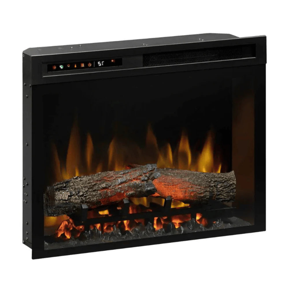 Dimplex 26 Inch Multi-Fire XHD Plug-In Electric Fireplace Firebox with Logs