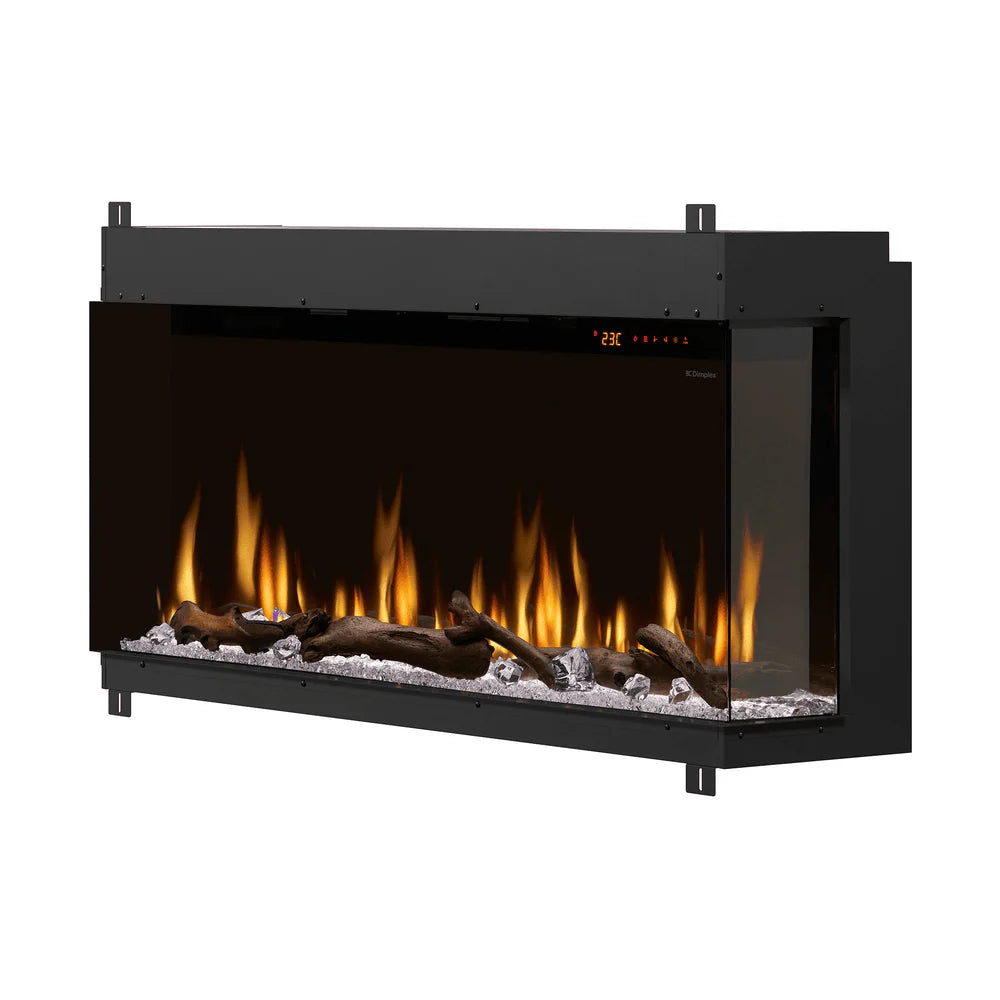 Dimplex 50 Inch Ignite Bold Built In Linear Electric Fireplace Side View