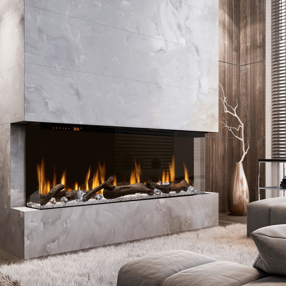 Dimplex 50 Inch Ignite Bold Built In Linear Electric Fireplace Attached