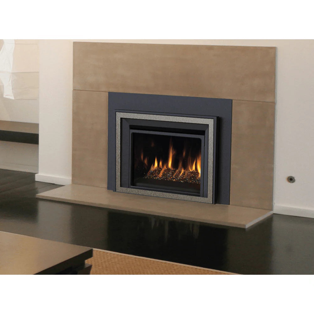Ironstrike Madison Park 27 Contemporary Direct Vent Gas Small Insert Attached
