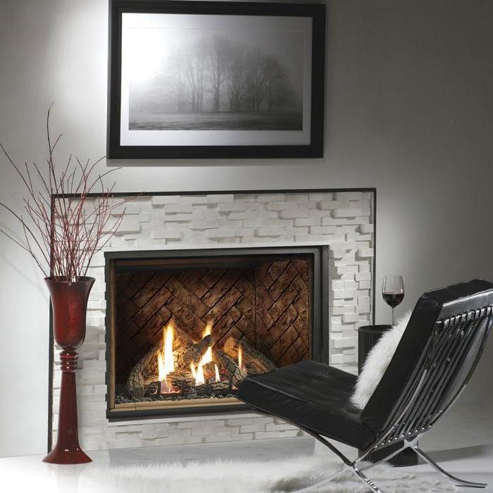 Kingsman HBZDV4736 47 Inch Zero Clearance Direct Vent Gas Fireplace in Millivolt Ignition Attached
