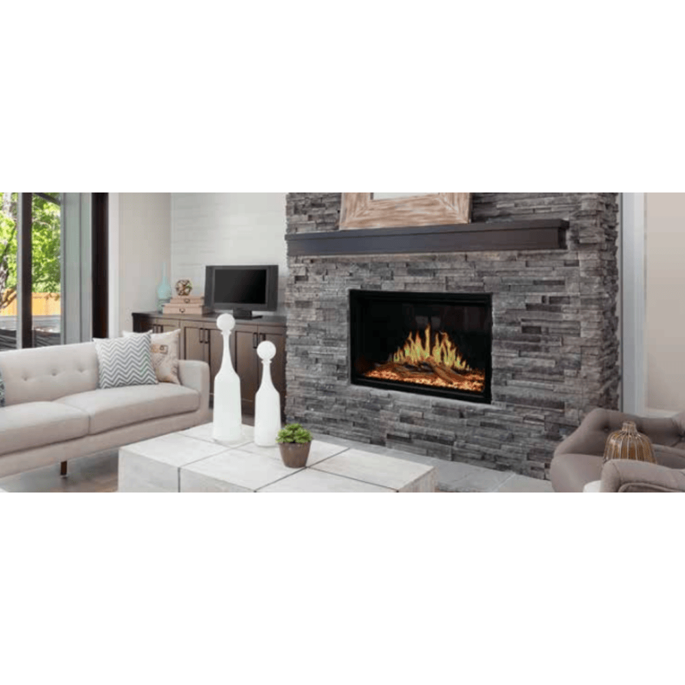 Modern Flames 26 Inch Orion Traditional Virtual Electric Fireplace Attached