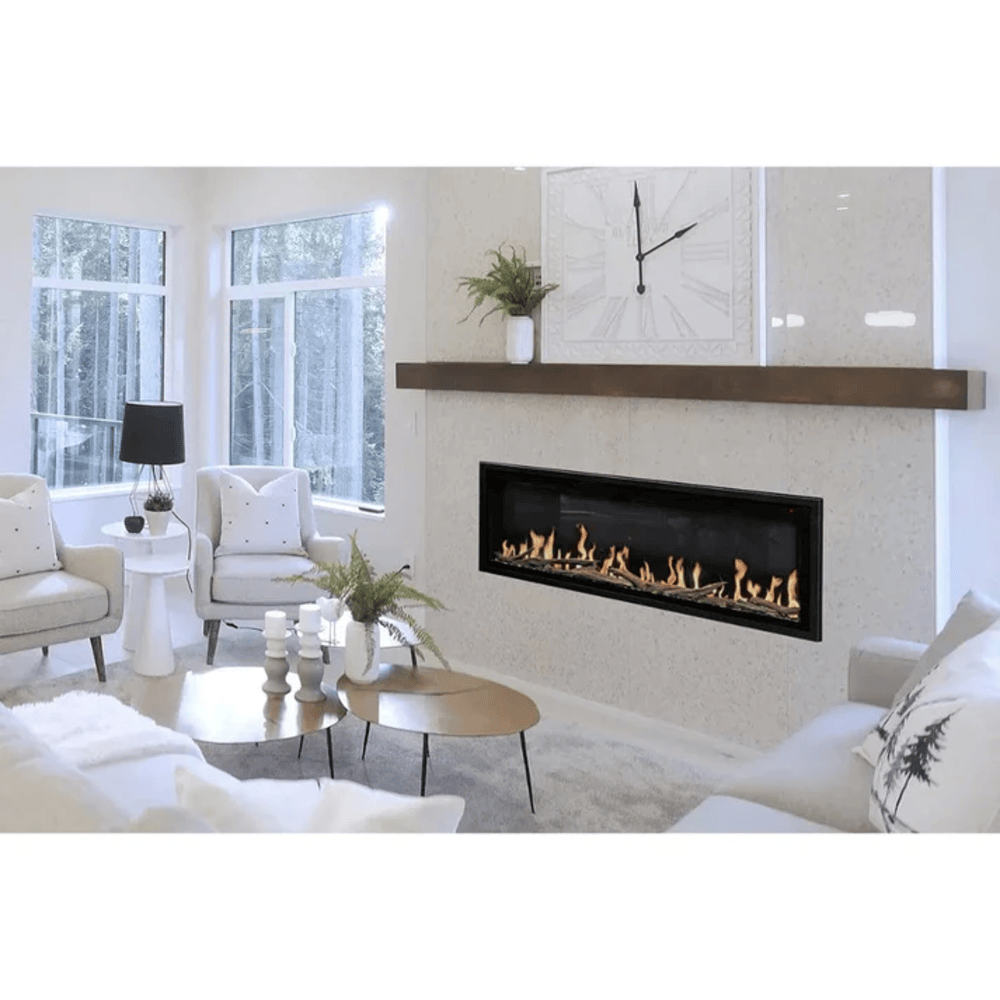 Modern Flames 52 Inch Orion Slim HelioVision Linear Electric Fireplace Attached