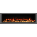 Modern Flames 68 Inch Landscape Pro Multi-Sided Built In Electric Fireplace Red Flame