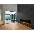 Modern Flames 68 Inch Landscape Pro Slim Built In Electric Fireplace Attached