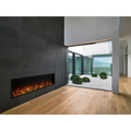 Modern Flames 80 Inch Landscape Pro Slim Built In Electric Fireplace Attached