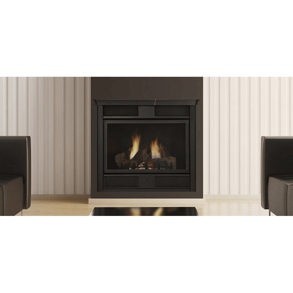 Monessen Symphony Contemporary Millivolt Control Vent Free Natural Gas Fireplace Attached 1