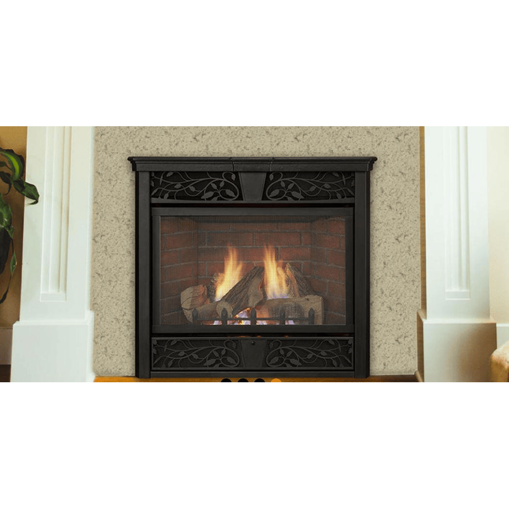 Monessen Symphony Traditional IPI Control Vent Free Gas Fireplace Attached 1