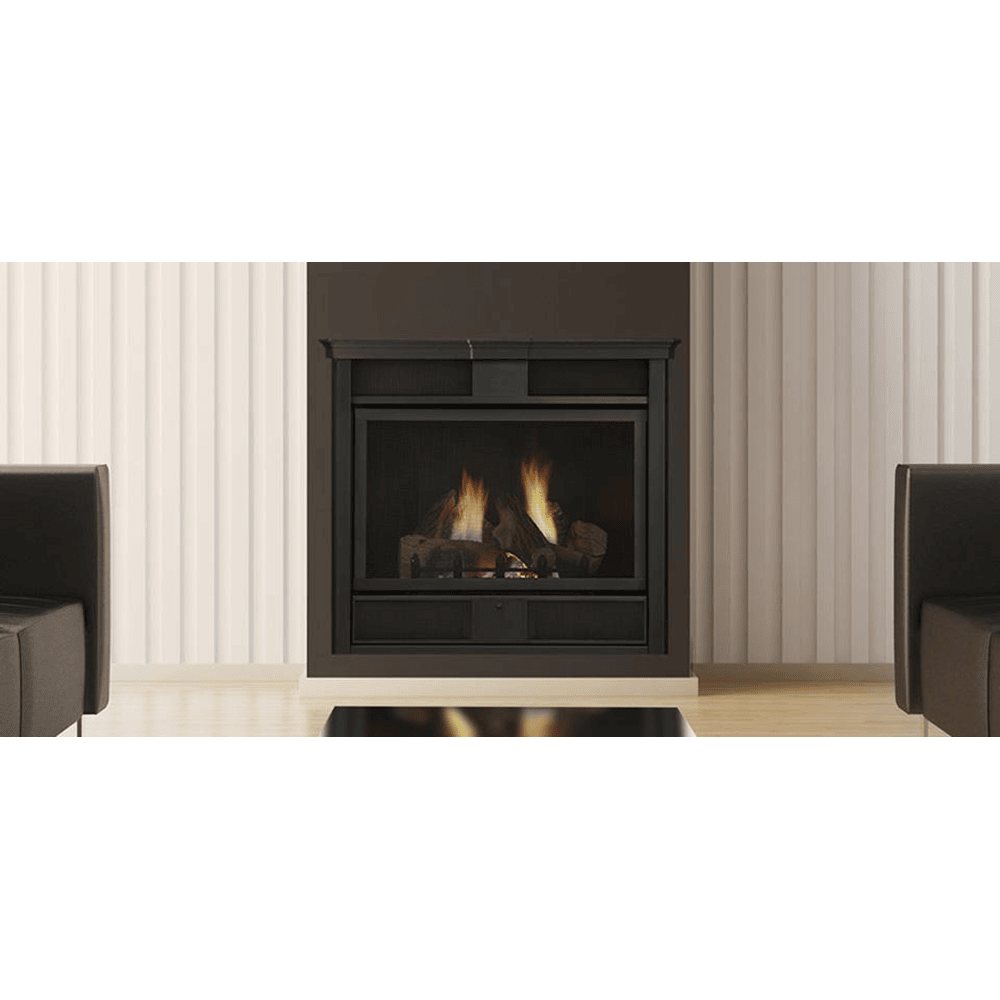 Monessen Symphony Traditional IPI Control Vent Free Gas Fireplace Attached 1