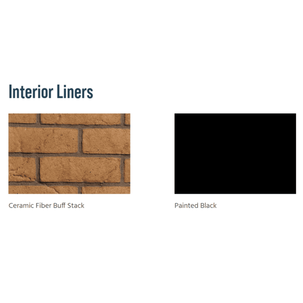 Superior BRT40ST Series 40 Inch B-Vent See-Through Natural Gas Fireplace in Millivolt Ignition Attahched