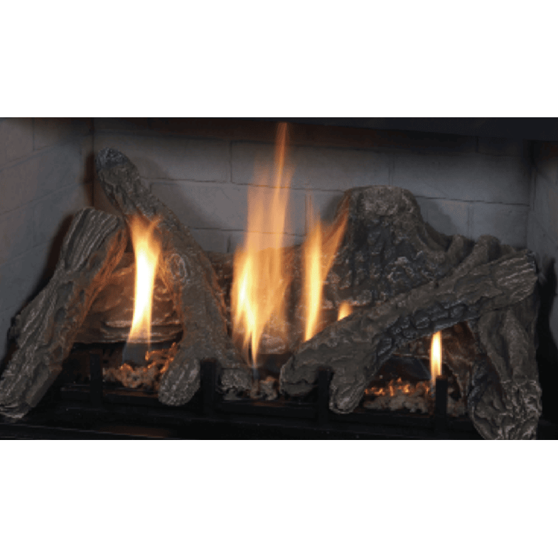 Superior DRT3000 Series 35 Inch Traditional Direct Top/Rear Vent Gas Fireplace in Electronic Ignition Attached