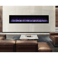 Superior ERL3000 Series 84 Inch Linear Electric Fireplace Atatched