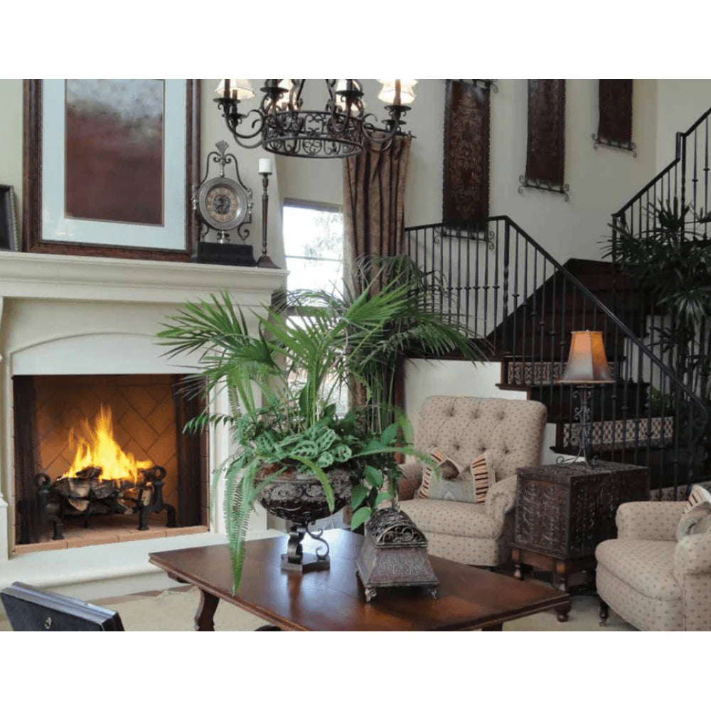 Superior WRT6000 Series 36 Inch Traditional Wood Burning Masonry Fireplace Attached