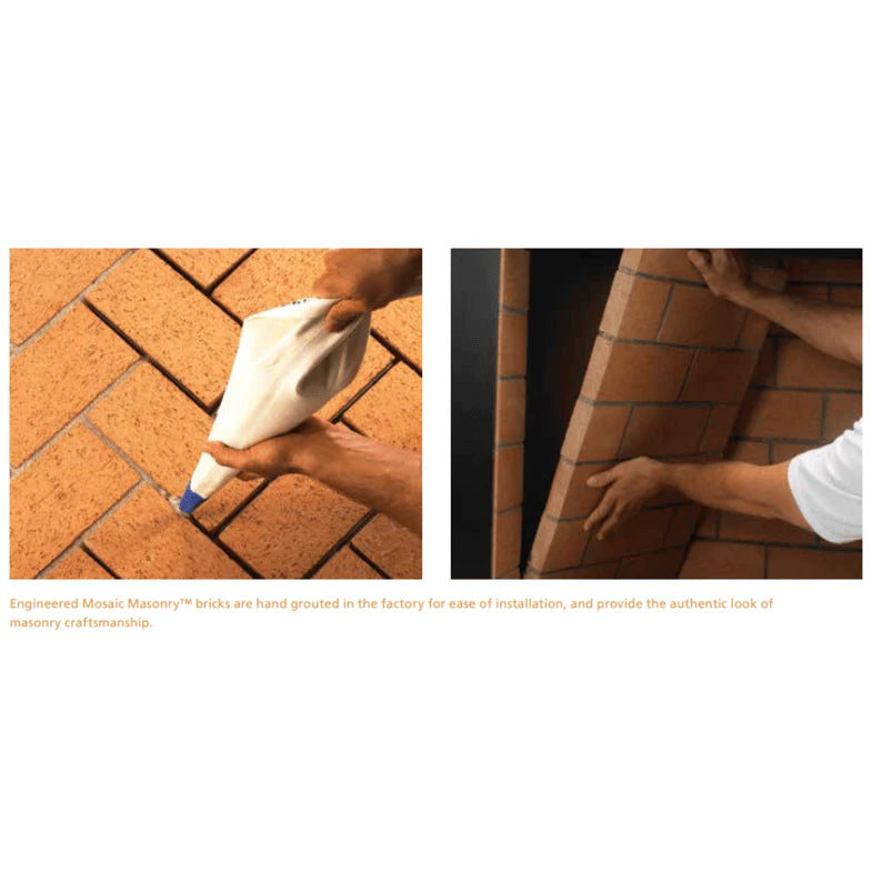 Superior WRT6000 Series 42 Inch Traditional Wood Burning Masonry Fireplace Attached