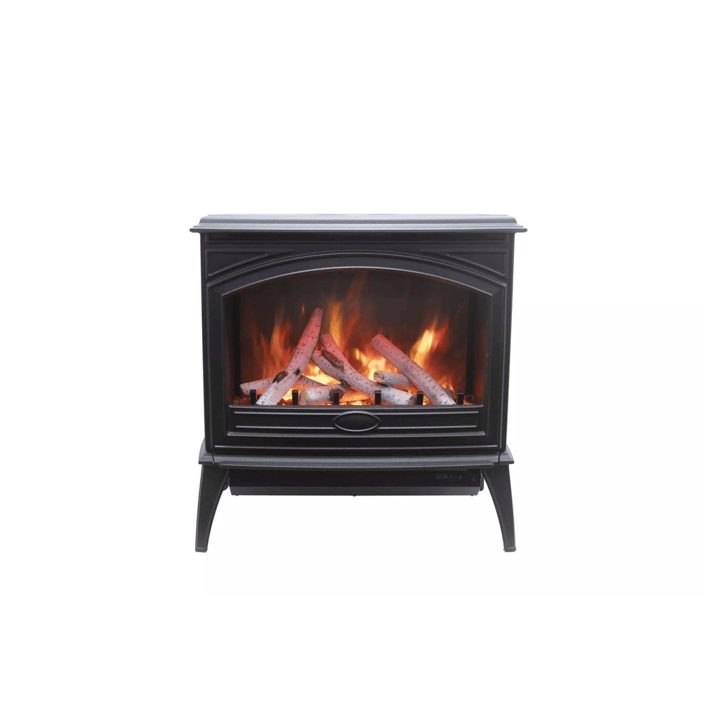 Amantii Lynwood Cast Iron Freestand Electric Stove Birch