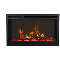 Amantii 26 Inch Traditional Xtraslim Smart Electric Fireplace w/ logs