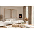 Amantii 24 Inch Corner Wall Mount Smart Electric Fireplace Attached