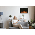Amantii 26 Inch Traditional Xtraslim Smart Electric Fireplace Attached