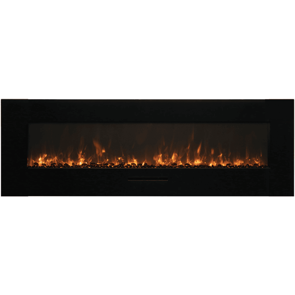 Amantii 26 Inch Wall Mount/Flush Mount Indoor/Outdoor Smart Electric Fireplace Orange