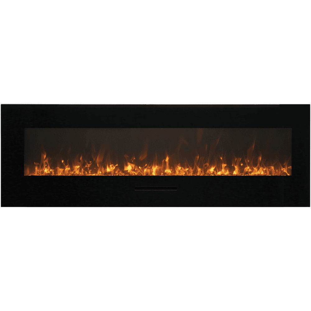 Amantii 26 Inch Wall Mount/Flush Mount Indoor/Outdoor Smart Electric Fireplace Yellow