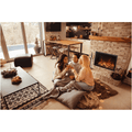Amantii 30 Inch Traditional Bespoke Indoor/Outdoor Smart Electric Fireplace w/ Friends