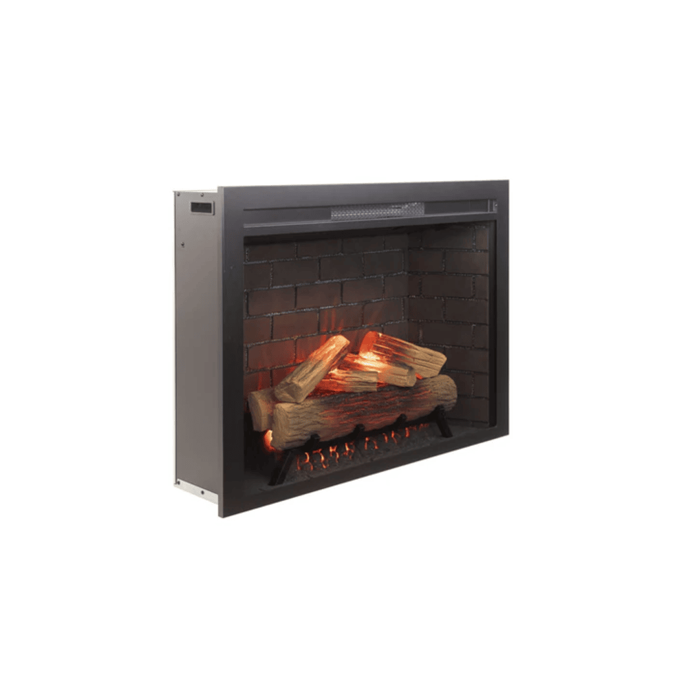 Amantii 33 Inch Classic Edition WiFi Enabled Electric Fireplace Insert Side View