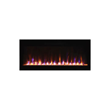 Amantii 36 Inch Evolution WiFi Enabled Wall Mounted Electric Fireplace Front View