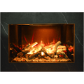 Amantii 38 Inch Signature Built-In Electric Fireplace with Patented Optimyst Technology Fornt View