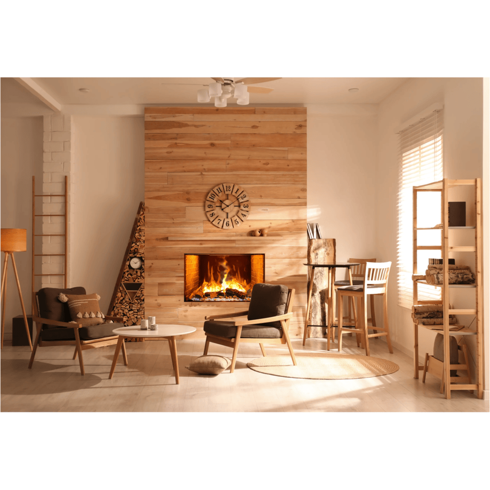 Amantii 38 Inch Signature Built-In Electric Fireplace with Patented Optimyst Technology Attached