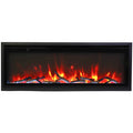 Amantii 60 Inch Symmetry Extra Slim Smart Electric Fireplace Log