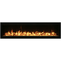 Amantii 60 Inch Symmetry Lumina Indoor/Outdoor Built-In Smart Electric Fireplace Chunks