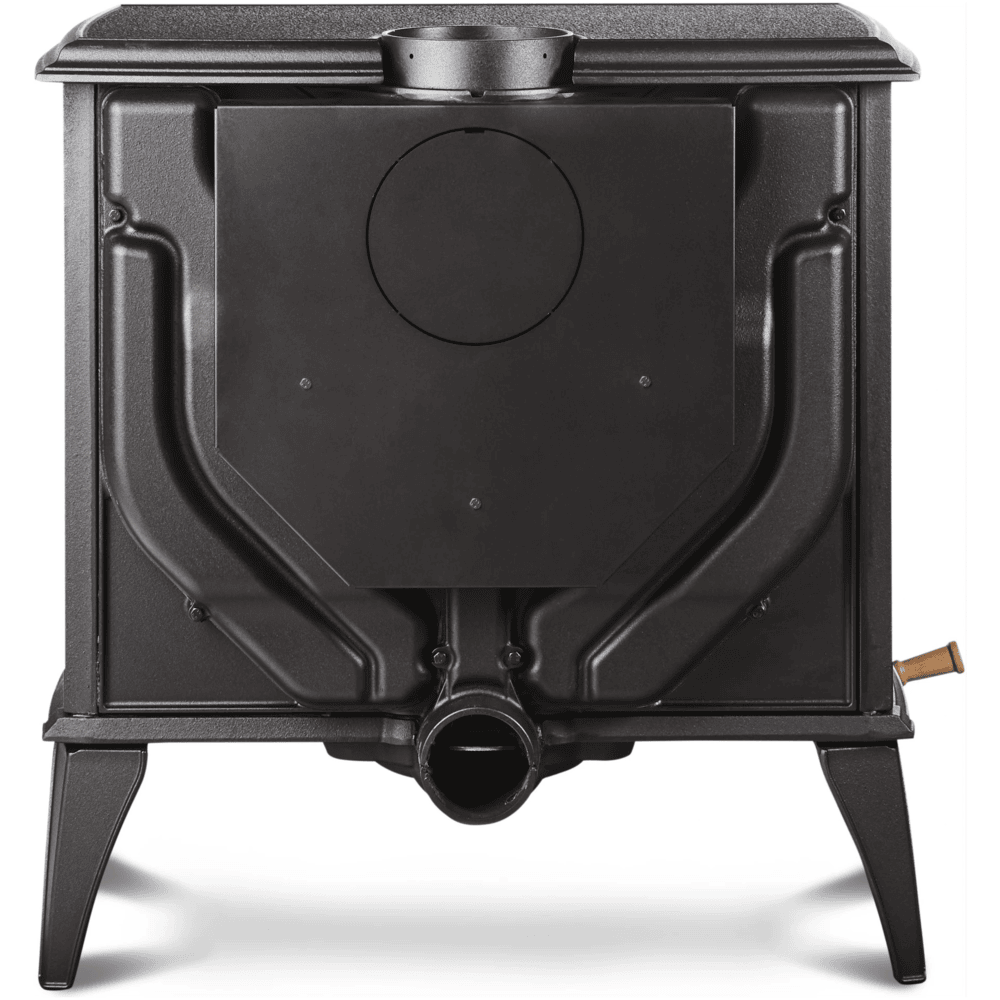 Amantii Lynwood W76 Cast Iron Freestanding Wood Burning Stove Rear Shadowing