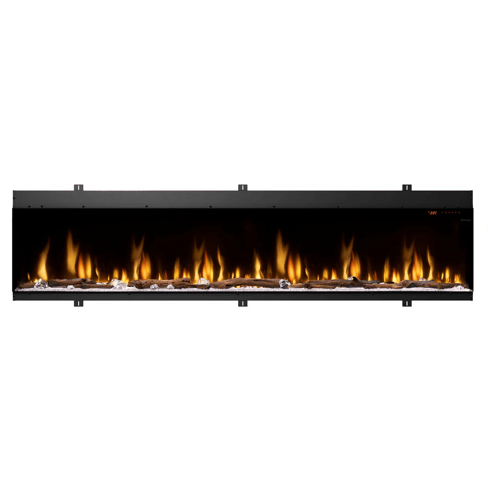 Dimplex 100 Inch Ignite Bold Built-In Linear Electric Fireplace Front View