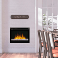 Dimplex 23 Inch Nova Plug-In Electric Fireplace Firebox with Acrylic Crystals Ember Bed Attached
