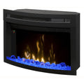 Dimplex 25 Inch Multi-Fire XD Electric Firebox Fireplace Curved Blue