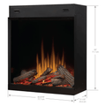 Dimplex 30 Inch Ignite Aspire Built-In Electric Firebox Dimensions