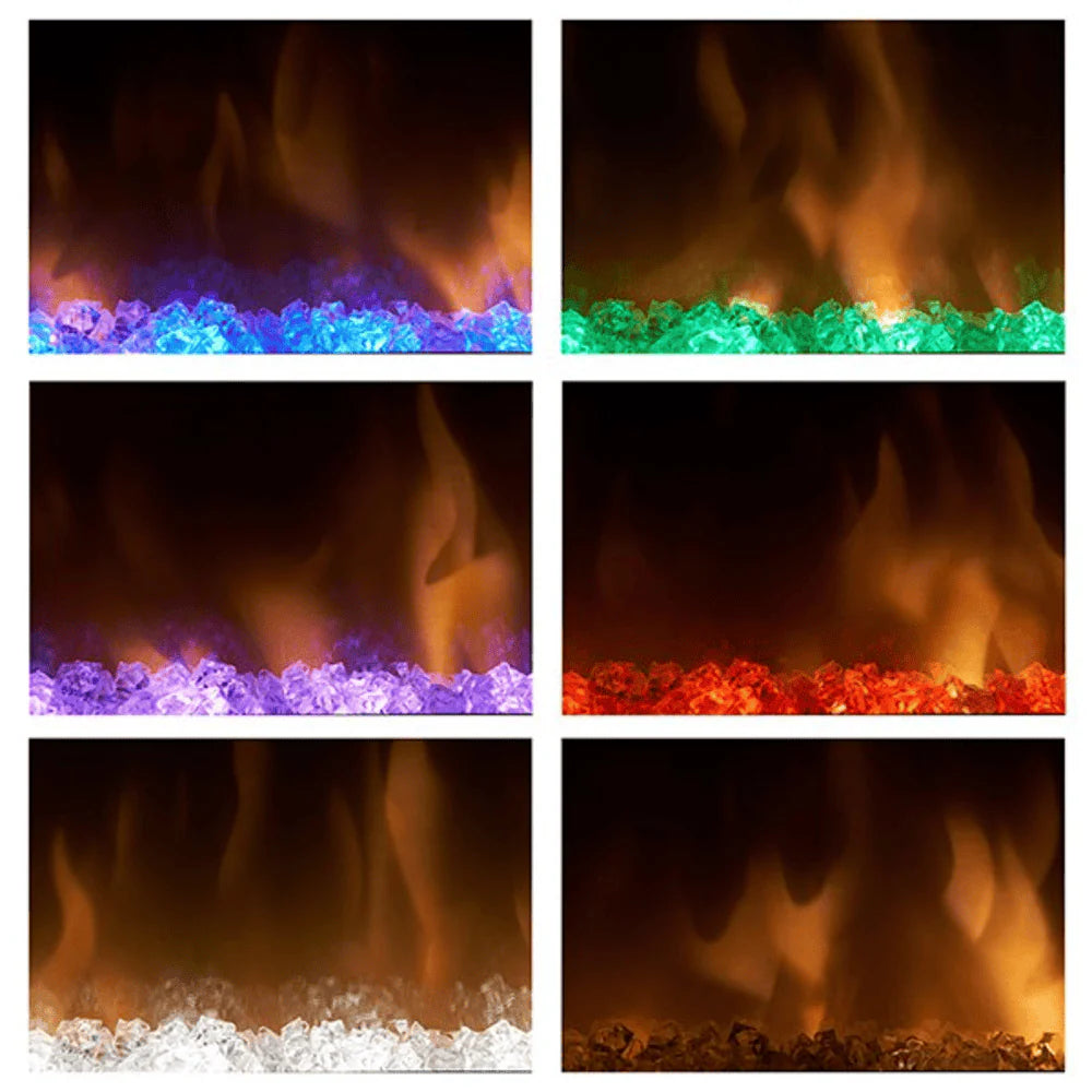 Dimplex 42 Inch Multi-Fire Slim Linear Electric Fireplace Insert Flames