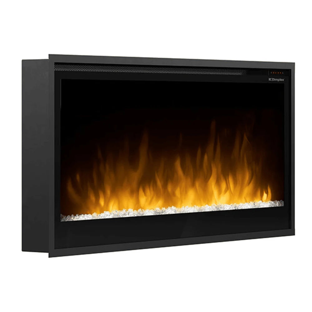 Dimplex 42 Inch Multi-Fire Slim Linear Electric Fireplace Insert Left View