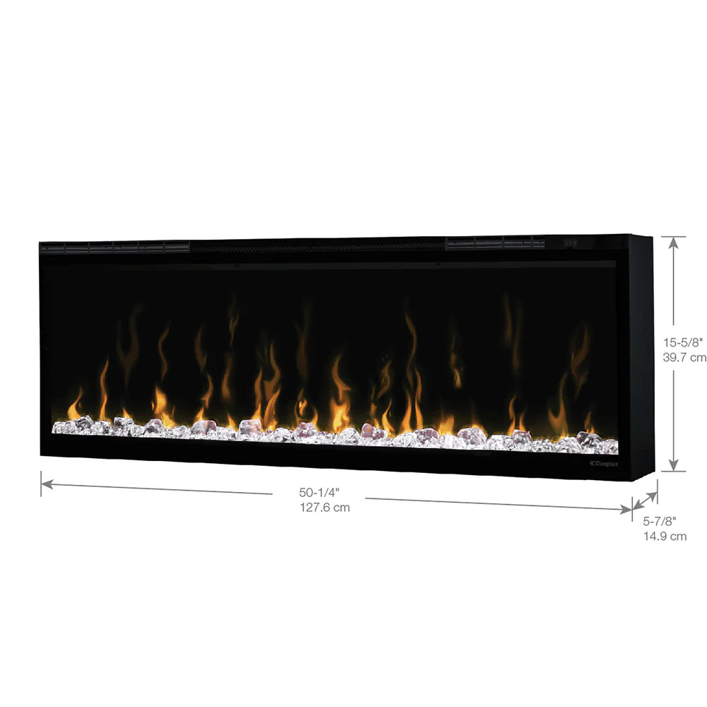 Dimplex 50 Inch IgniteXL Linear Electric Fireplace Dimensions