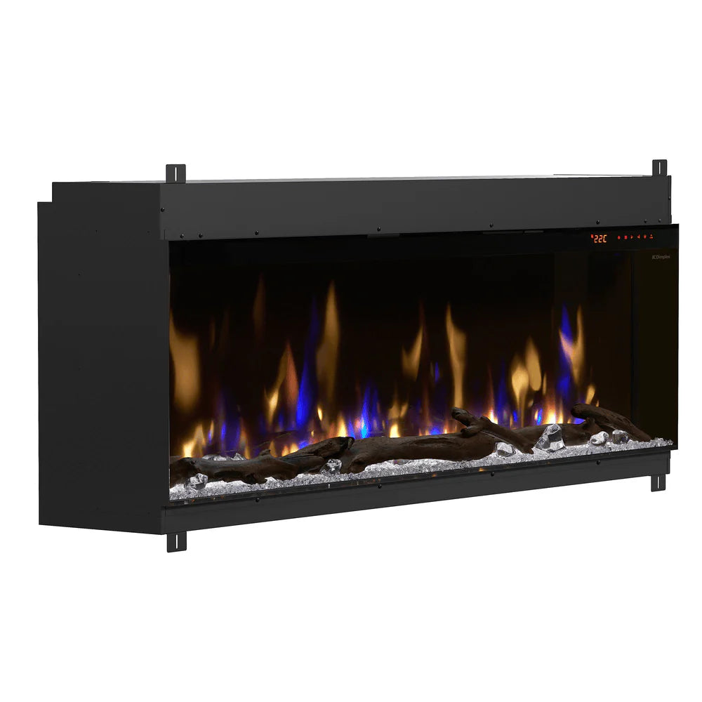 Dimplex 60 Inch Ignite Bold Built-In Linear Electric Fireplace Side View