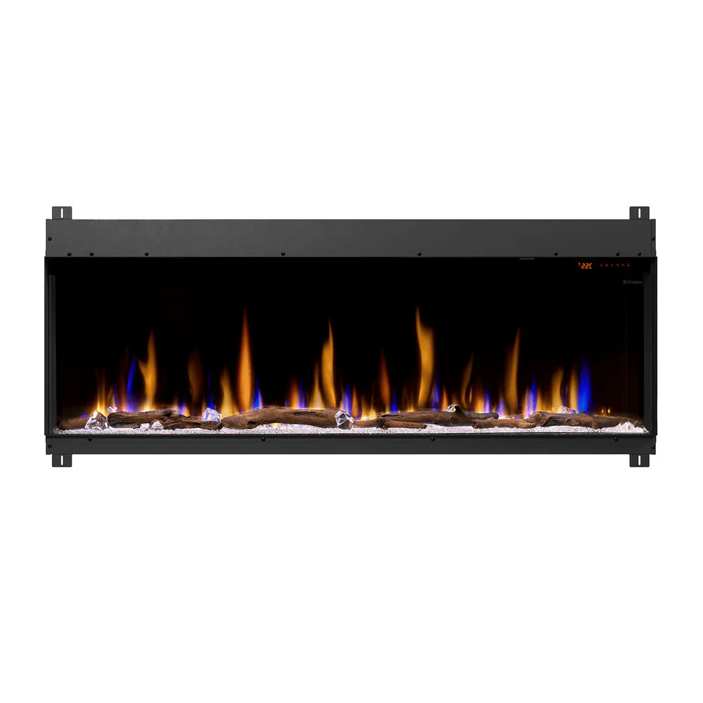 Dimplex 60 Inch Ignite Bold Built-In Linear Electric Fireplace Front View