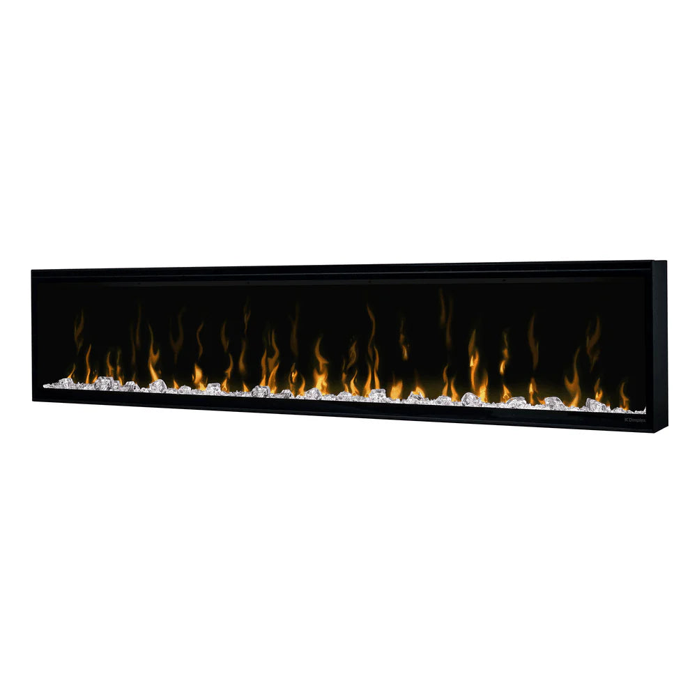 Dimplex 74 Inch IgniteXL Linear Electric Fireplace Attached