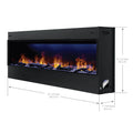 Dimplex 86 Inch Opti-Myst Linear Electric Fireplace Dimensions