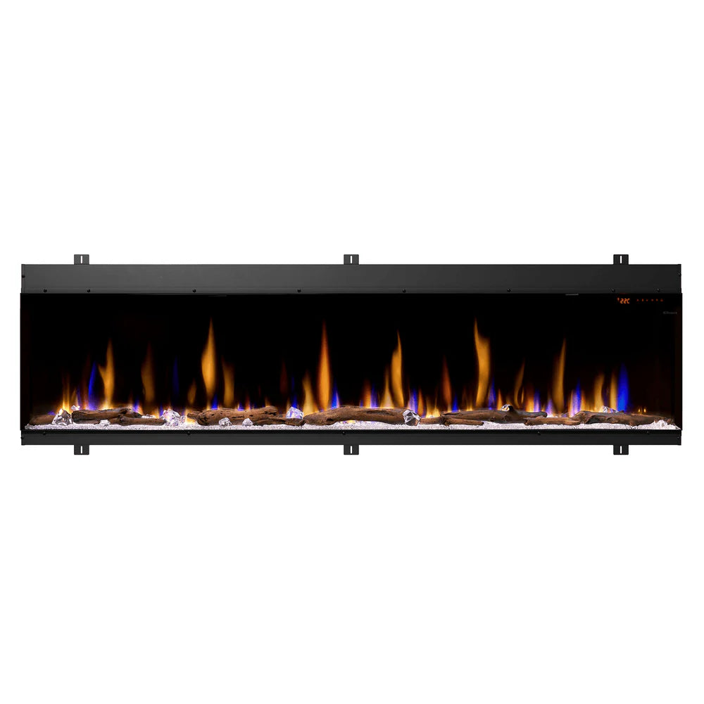 Dimplex 88 Inch Ignite Bold Built-In Linear Electric Fireplace Front View
