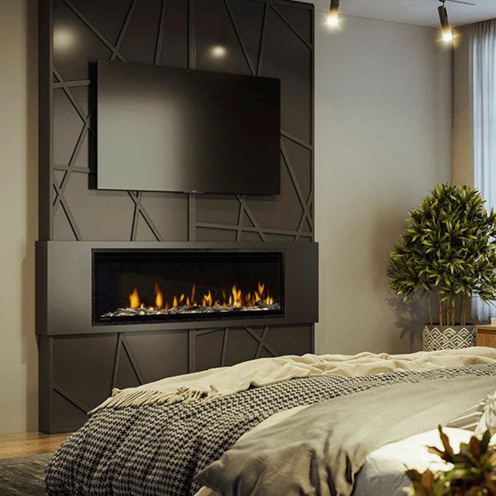 Dimplex Ignite Evolve 50 Inch Built-In Linear Electric Fireplace Attahced