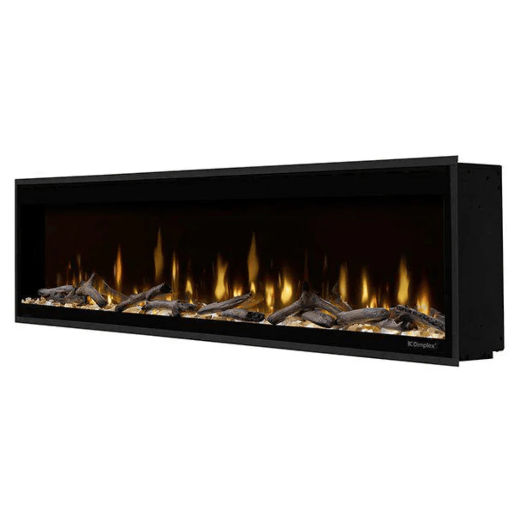 Dimplex Ignite Evolve 74 Inch Built-In Linear Electric Fireplace Attached