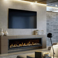 Dimplex Ignite Evolve 74 Inch Built-In Linear Electric Fireplace Attached