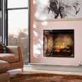 Dimplex Revillusion 36 Inch Portrait Built-in Electric Firebox Attached