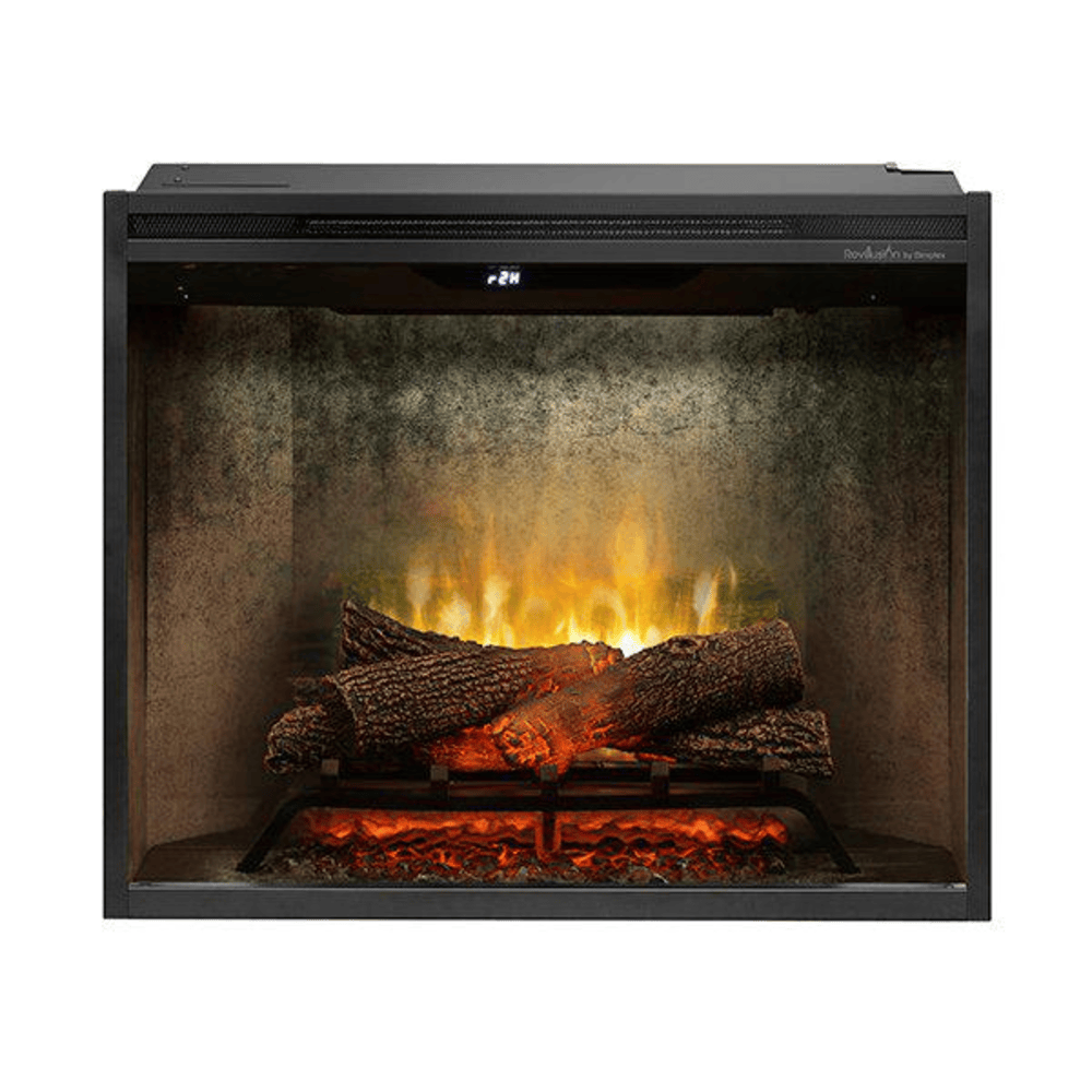 Dimplex Revillusion 36 Inch Portrait Built-in Electric Firebox Front View